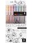 Bruno Visconti Sketch&art "uniwrite Colors" 0.5mm 8 Renk Jel Kalem 1