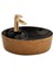 Mona Black Rose Gold Yuvarlak Lavabo 1