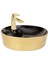 Mona Black Gold Yuvarlak Lavabo 1