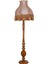 Vizon Kadife Klasik Lambader Kumaş Kaplama Ahşap Ayak Vintage LM01206 1