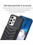 Samsung Galaxy A13 Manyetik Snap Düğmesi Telefon Vaka Kickstand Tpu+Pu Deri Telefon Kart Tutucu ile (Yurt Dışından) 3