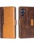 Samsung Galaxy M54 5g / F54 5g Cüzdan Kılıfı Flip Stand Contrast Renk Tpu+Pu Deri Telefon Kapağı (Yurt Dışından) 1