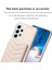Samsung Galaxy A13 Manyetik Snap Düğmesi Telefon Vaka Kickstand Tpu+Pu Deri Telefon Kart Tutucu ile (Yurt Dışından) 3
