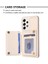Samsung Galaxy A13 Manyetik Snap Düğmesi Telefon Vaka Kickstand Tpu+Pu Deri Telefon Kart Tutucu ile (Yurt Dışından) 4