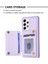Samsung Galaxy A13 Manyetik Snap Düğmesi Telefon Vaka Kickstand Tpu+Pu Deri Telefon Kart Tutucu ile (Yurt Dışından) 4