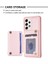 Samsung Galaxy A13 Manyetik Snap Düğmesi Telefon Vaka Kickstand Tpu+Pu Deri Telefon Kart Tutucu ile (Yurt Dışından) 4
