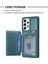 Samsung Galaxy A53 5g Kart Tutucu Telefon Kabuğu, Anti-Cratch Kickstand Manyetik Pu Deri+Tpu Telefon Kılıfı (Yurt Dışından) 4