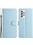 Samsung Galaxy A52 / A52S 5g Pu Deri Deri Flip Stand Cover Ipek Dokusu Telefon Cüzdan Kılıfı (Yurt Dışından) 1