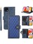 Samsung Galaxy A22 5g Deri Telefon Kılıfı Zipper Ceb ile Çoklu Kart Yuvaları Kapak (Yurt Dışından) 1