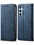 Samsung Galaxy A25 5g Cüzdan Pu Deri Deri Şok Geçirmez Kapak Kot Ceza Doku Telefon Kılıfı (Yurt Dışından) 1
