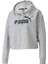 58687004 Ess Cropped Logo Hoodie Tr Kadın Sweatshirt 1