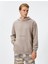 4WAM70168MK 055 Bej Erkek Pamuk Jersey Sweatshirt 3