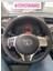 Toyota Yariss 2015 Uyumlu Spor Noktalı Desen Direksiyon Kılıfı (Kendi Derisi Sökülerek Yapılır) 5