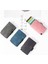 Pembe (Isim Hizmeti) Rfid Engelleme Kartı Tutacağı Kadın Cüzdanları Küçük Minimalist Metal Cüzdan Pembe Mini Para Çantaları Bayanlar Kısa Cüzdan Blackpink Temalı 2021 (Yurt Dışından) 5
