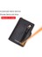 Siyah (Isim Hizmeti) Karbon Elyaf Kart Sahibinin Cüzdanları Erkekler Özelleştirme Rfid Black Magic Üç Katlı Deri Ince Mini Cüzdan Küçük Para Çantası Erkek Çanta 2021 (Yurt Dışından) 1