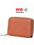 Kahve 100% Doğal Deri Erkek / Kadın Kartlıklı Cüzdan Rfıd Hakiki Deri Unisex Bozuk Para Cüzdanı Hırsızlığa Karşı Kredi Kartı Tutacağı Kahverengi (Yurt Dışından) 2