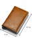 Bronz (Isim Hizmeti) Karbon Elyaf Rfid Kart Sahibinin Erkek Cüzdanları Para Çantası Fermuarlı Bozuk Para Cüzdanı Küçük Deri Mini Ince Cüzdanlar Vallet Carteira Masculina (Yurt Dışından) 4