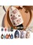 L Sevimli Unisex Çekme Tipi Anahtar Çantası Pu Deri Anahtar Cüzdan Temizlikçi Araba Anahtarlık Kılıf Yeni Deri Anahtarlık Kılıfı (Yurt Dışından) 3