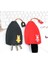 Sarı Kedi Bir Moda Anahtar Çantası Sevimli Karikatür Tavşan Kedi Çekme Tipi Anahtar Çantası Anahtar Cüzdanlar Için Pu Deri Çantalar Araba Anahtarlık Durumda Anahtarlık Kılıfı (Yurt Dışından) 5