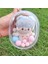 Beyaz Boru Temizle Açık Çanta Yeni Stil Mini Kawaii Peluş Bebek Çanta 10 Cm-12 cm Peluş Bebek Pop Mart Anime Karikatür Nendroid Oyuncak (Yurt Dışından) 3