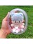 Beyaz Boru Temizle Açık Çanta Yeni Stil Mini Kawaii Peluş Bebek Çanta 10 Cm-12 cm Peluş Bebek Pop Mart Anime Karikatür Nendroid Oyuncak (Yurt Dışından) 5