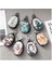 03 Araba Anahtarı Durum Nefis Oval Saklama Çantası Mini Anahtar Çantası Erkekler ve Kadınlar Küçük Taşınabilir Çanta Moda Anahtar Kutu Unisex (Yurt Dışından) 2