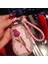 05 Cartera Para Llaves Gm Anahtar Kutu Karikatür Araba Anahtarı Koruyucu Kılıf Çift Elmas Anahtar Kabuk Toka Peluş Top Monedero Para Oto (Yurt Dışından) 3