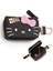 Color3 Pu Fermuar Karikatür Araba Anahtarı Tutucu Araba Anahtarı Çanta Durumda Anahtar Tutucu Tuşları Için Hello Kitty Karikatür Resimleri Kadınlar Için 8.5 cm * 2.5 cm * 6 cm (Yurt Dışından) 5