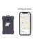 Ak-4-A Siyah Özel Isim Rfid Alüminyum Hava Etiketi Kartlıklı Cüzdan Para Çantası Erkek Kadın Cüzdan Çanta Apple Airtags Tracker Kımlık Kartı Kılıfı (Yurt Dışından) 5