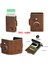 1686 Rfid-Kahverengi En Kaliteli Yeni Sığır Erkekler Erkek Vintage Hakiki Deri Kredi Kartı Nakit Tutucu Mıknatıs Klipsi Ince Mini Kullanışlı Cüzdan Çanta 1058 (Yurt Dışından) 1