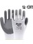 Polyester-Nitril Iş Eldiveni PN72 No: 10 Gri - 12 Çift 2