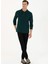 Polo Yaka Koyu Yeşil Erkek Sweatshırt GTP01SK023 4