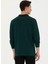 Polo Yaka Koyu Yeşil Erkek Sweatshırt GTP01SK023 5