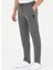 Normal Bel Slim Fit Antrasit Melanj Erkek Eşofman Altı HENBIXSK023 2