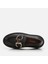 01AYH272550A100 Hakiki Deri Siyah Kadın Loafer 4