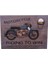 Motorsiklet Tablo Pano Peanelife Dekoratif Vintage Ev Ofis Hediyelik 1