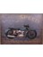 Motorsiklet Tablo Pano Peanelife Dekoratif Vintage Ev Ofis Hediyelik 1