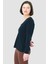 Abungu V Yaka Basic Örme T-Shirt 1046 3