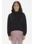 Pamuklu Crop Sweatshirt, Dik Yaka - Rosetta 1