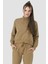 Rosetta Dik Yaka Pamuklu Örme Crop Sweatshirt 1056 1