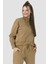 Rosetta Dik Yaka Pamuklu Örme Crop Sweatshirt 1056 4