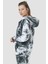 Ela Kapüşonlu 2 İplik Fermuar Detaylı Loose Fit Örme Sweatshirt 1051 3