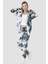 Ela Kapüşonlu 2 İplik Fermuar Detaylı Loose Fit Örme Sweatshirt 1051 4