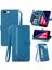 Ile Uyumlu iPhone 7 Plus/8 Plus Fermuarlı Kese Manyetik Kart Tutacağı Bilek Kayışlı Cüzdan Kesesi iPhone 7 Plus/8 Plus (Yurt Dışından) 5
