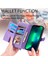 Ile Uyumlu iPhone 13 Pro Fermuarlı Kese Manyetik Kart Tutacağı Bilek Kayışlı Cüzdan Kesesi iPhone 13 Pro (Yurt Dışından) 4