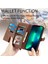 Ile Uyumlu iPhone 12 Pro Max Fermuarlı Kese Manyetik Kart Tutacağı Bilek Kayışlı Cüzdan Kesesi iPhone 12 Pro Max (Yurt Dışından) 5