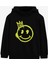 B Heavy Weight Fleece Hoodie Sweatshirt Erkek Çocuk Siyah Sweatshirt SK232184-001 1