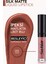 Silk Matte Yüksek Pigmentli & Mat Bitişli Nemlendirici Likit Ruj 3