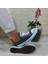 554 Füme Kısa Sneaker Keten Spor Ayakkabı 2