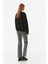 Nakışlı Bisiklet Yaka Oversize Sweatshirt 4
